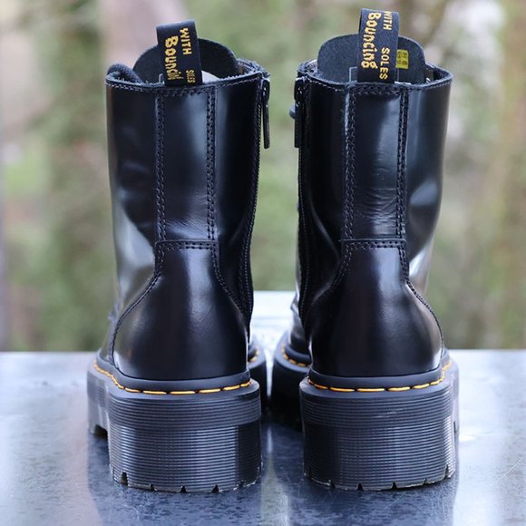 Dr. Martens 1460 Jadon Leather Platform Boots - Picture 7 of 11